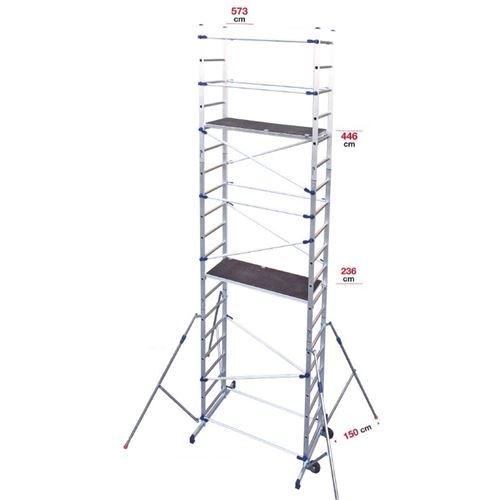 Trabattello alluminio pinna - alluminio,