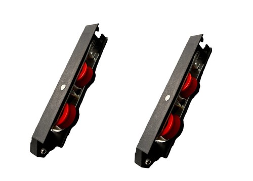 Coppia ruote per porte - ruote,
