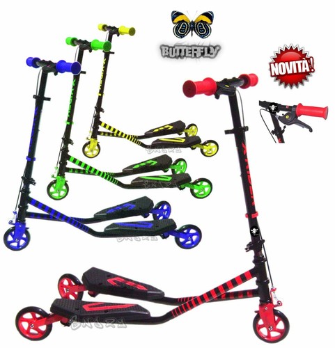 Monopattino farfalla bipattino - monopattino,